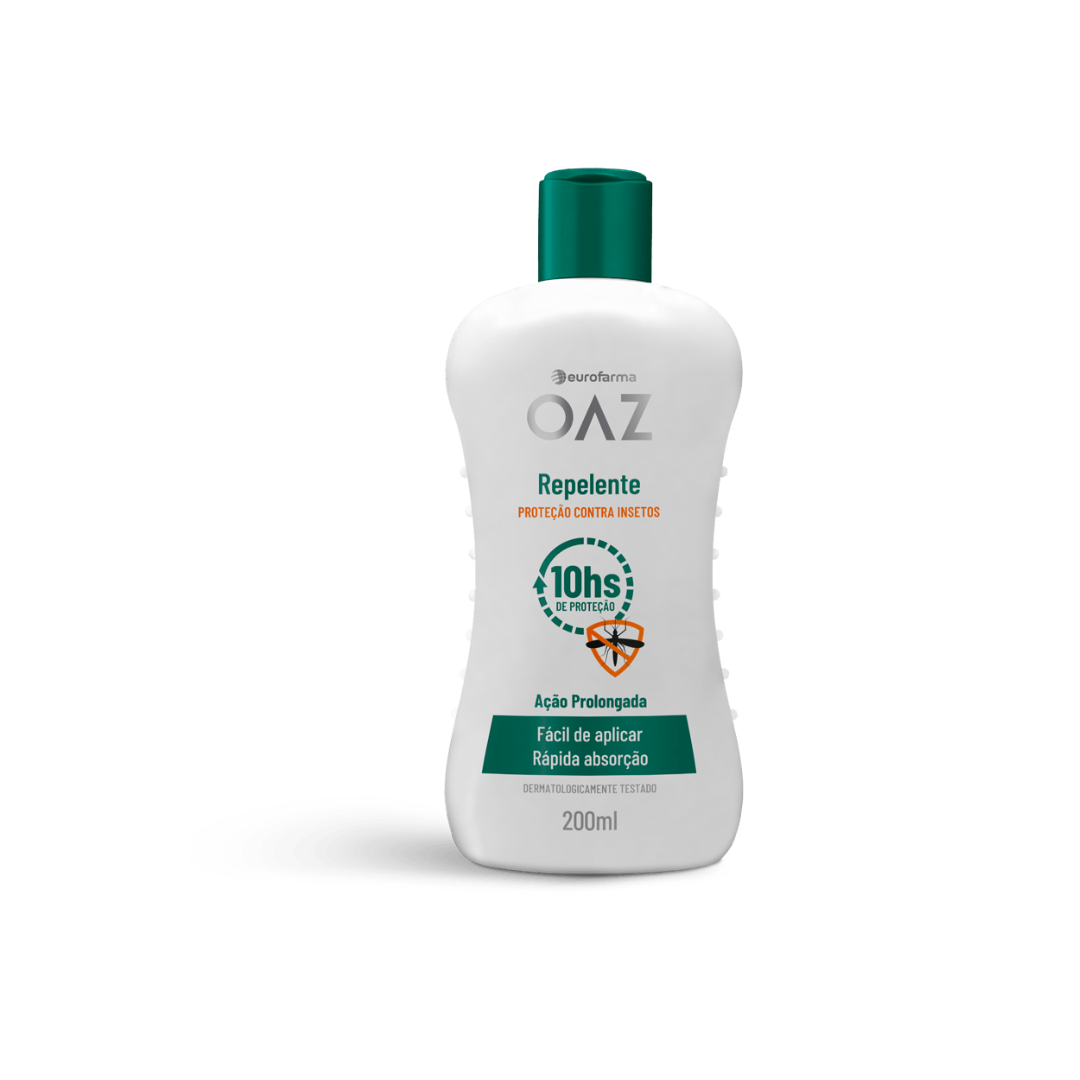 Repelente Oaz Adulto 10h Eurofarma (Embalagem de 200ml)